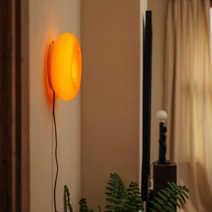 LumiDon: Lampada da tavolo e da parete Bauhaus a forma di donut – Design moderno a LED per la casa