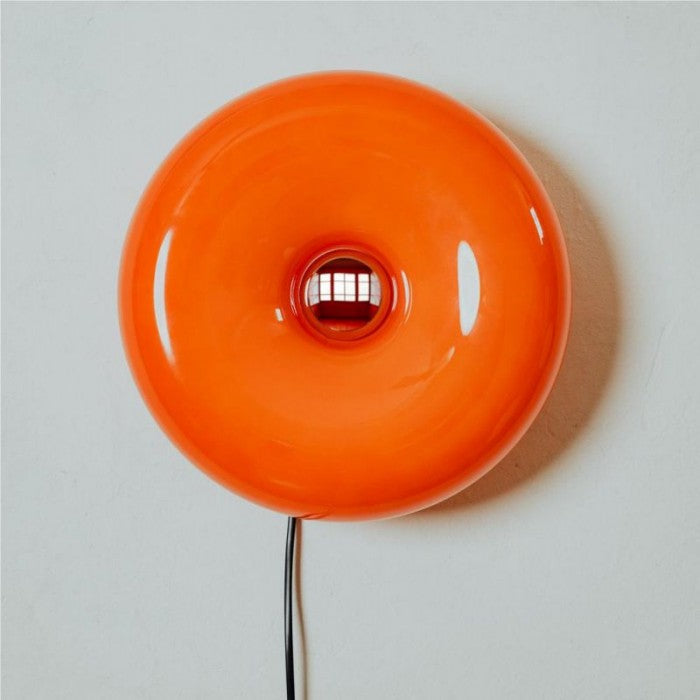 LumiDon: Lampada da tavolo e da parete Bauhaus a forma di donut – Design moderno a LED per la casa
