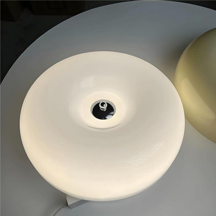 LumiDon: Lampada da tavolo e da parete Bauhaus a forma di donut – Design moderno a LED per la casa