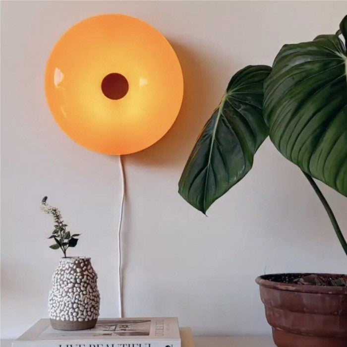 LumiDon: Lampada da tavolo e da parete Bauhaus a forma di donut – Design moderno a LED per la casa