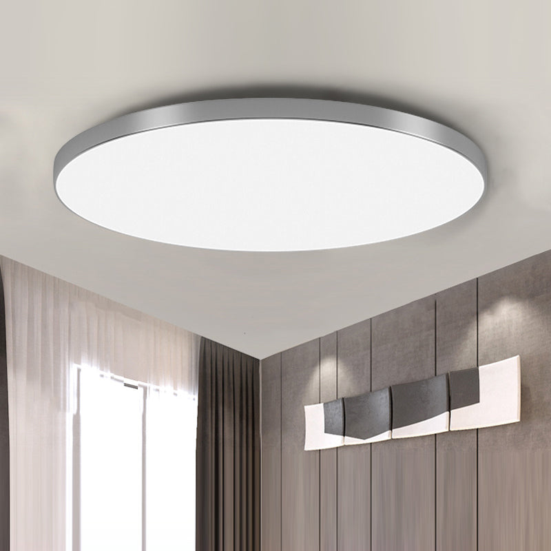 LumiÉpure: Lampada da soffitto LED rotonda minimalista – moderna e a risparmio energetico per soggiorno e camera da letto
