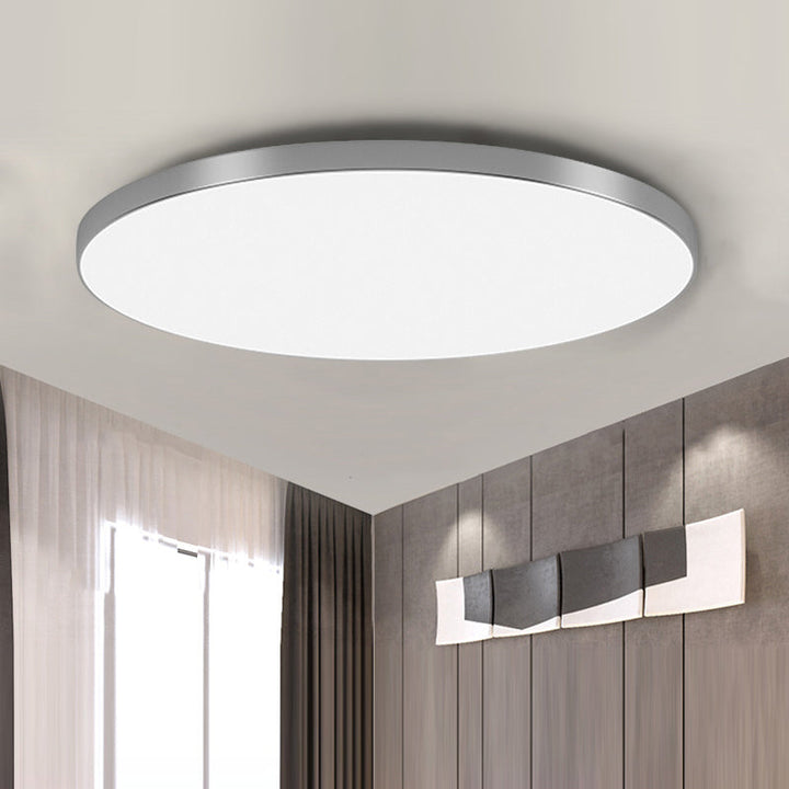 LumiÉpure: Lampada da soffitto LED rotonda minimalista – moderna e a risparmio energetico per soggiorno e camera da letto