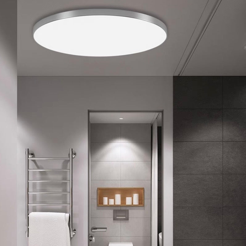 LumiÉpure: Lampada da soffitto LED rotonda minimalista – moderna e a risparmio energetico per soggiorno e camera da letto