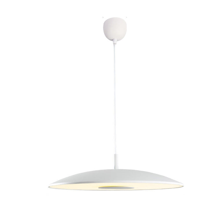 LumiFerra: Moderna lampada a sospensione LED in ferro-nickel – per soggiorno e sala da pranzo