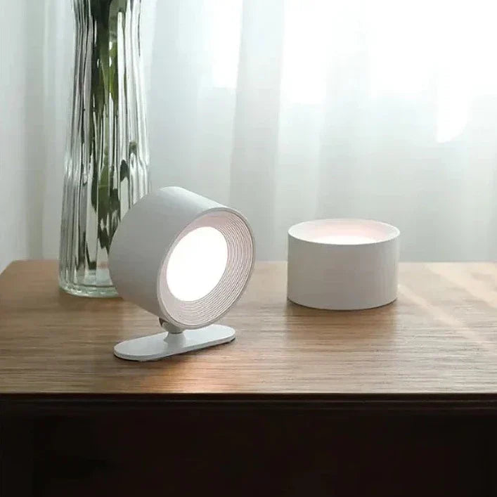 LumiFlex: Applique LED senza fili – Lampada ricaricabile magnetica con rotazione a 360°