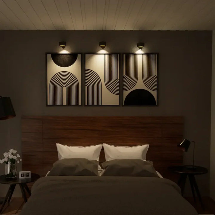 LumiFlex: Applique LED senza fili – Lampada ricaricabile magnetica con rotazione a 360°