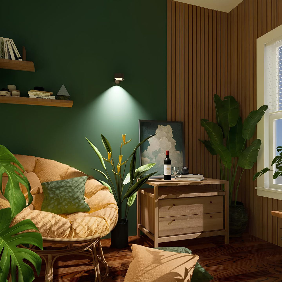 LumiFlex: Applique LED senza fili – Lampada ricaricabile magnetica con rotazione a 360°