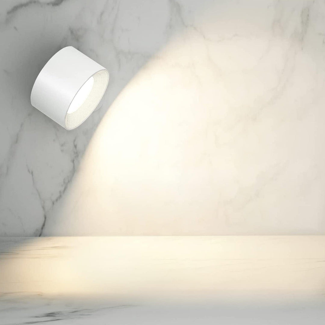 LumiFlex: Applique LED senza fili – Lampada ricaricabile magnetica con rotazione a 360°
