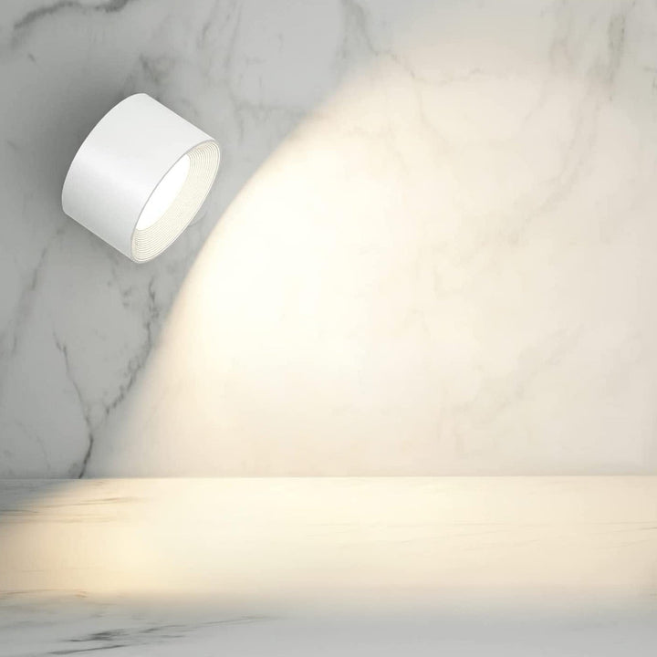 LumiFlex: Applique LED senza fili – Lampada ricaricabile magnetica con rotazione a 360°