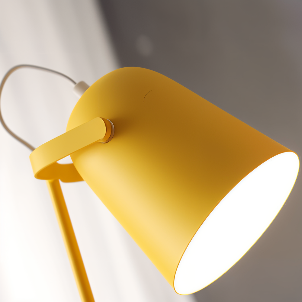 LumiFlex: Lampada da tavolo LED moderna e girevole – lampada da scrivania a bassa emissione di luce per leggere e lavorare