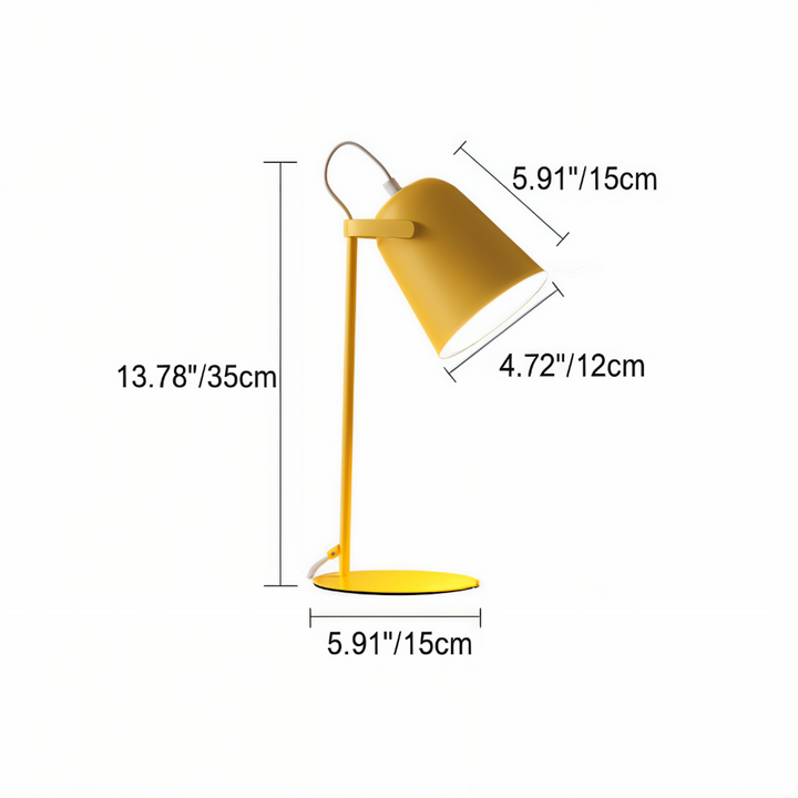LumiFlex: Lampada da tavolo LED moderna e girevole – lampada da scrivania a bassa emissione di luce per leggere e lavorare