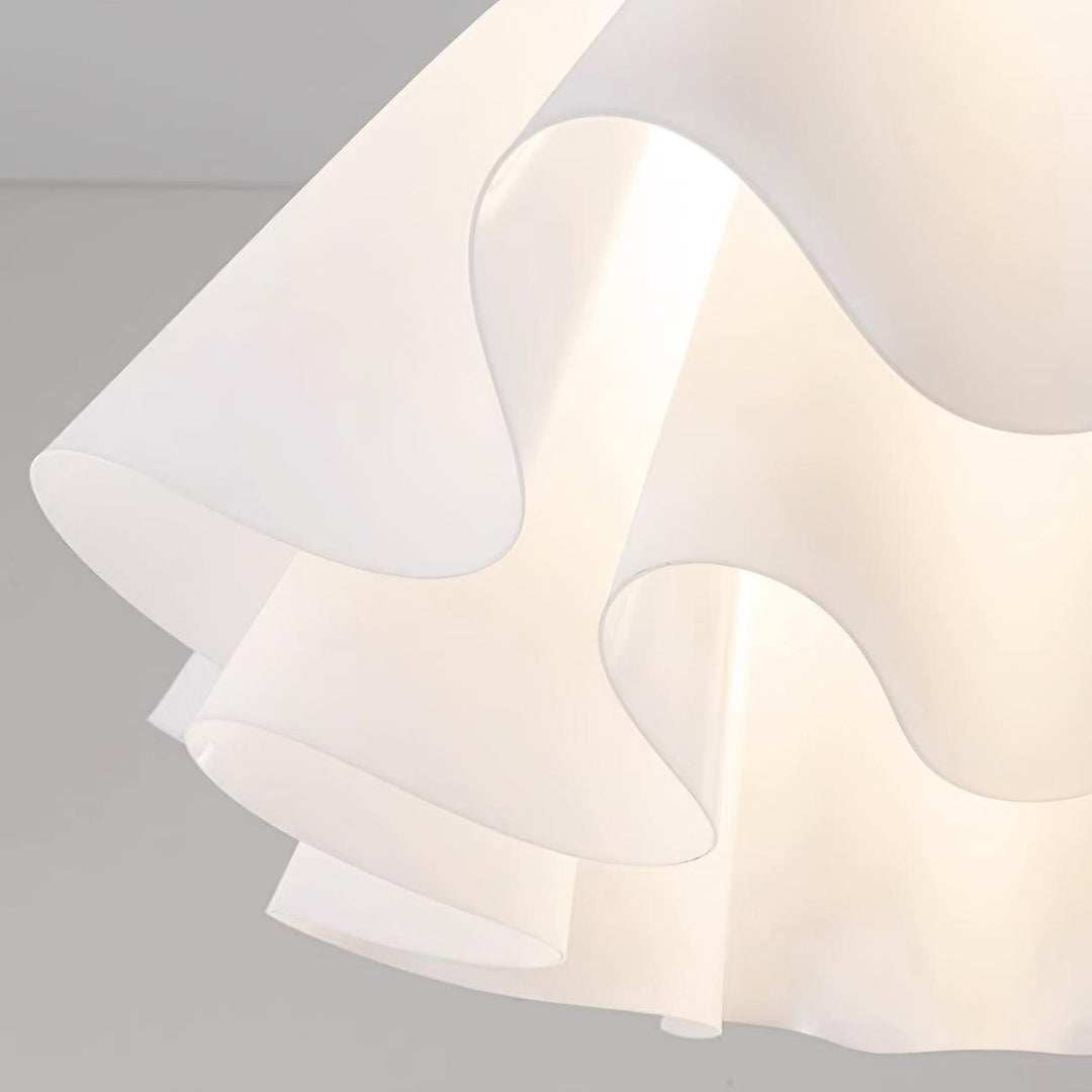 LumiFold: Moderno lampadario a LED con design piegato – Lampada elegante per il soggiorno