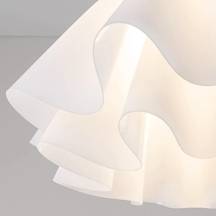 LumiFold: Moderno lampadario a LED con design piegato – Lampada elegante per il soggiorno
