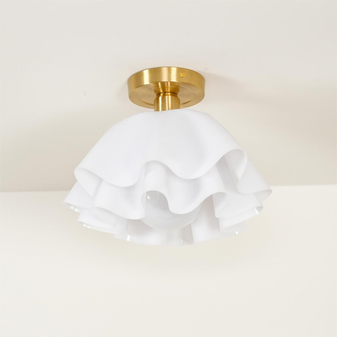LumiFold: Moderno lampadario a LED con design piegato – Lampada elegante per il soggiorno