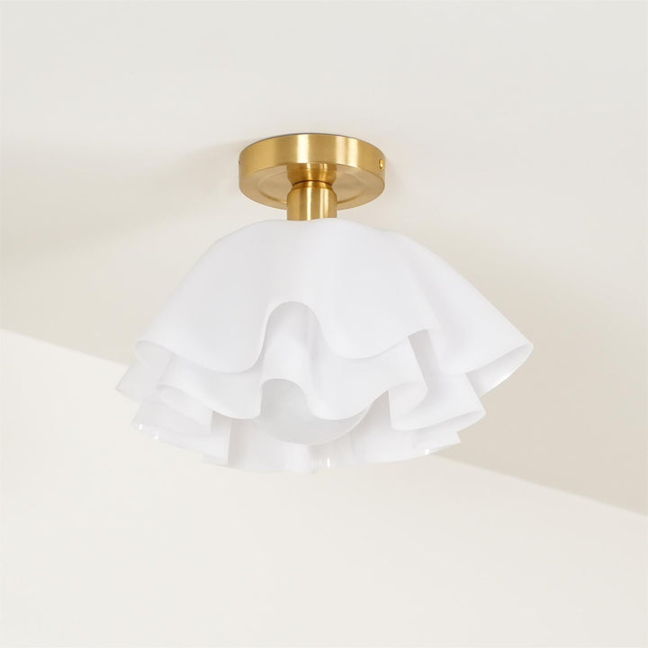 LumiFold: Moderno lampadario a LED con design piegato – Lampada elegante per il soggiorno