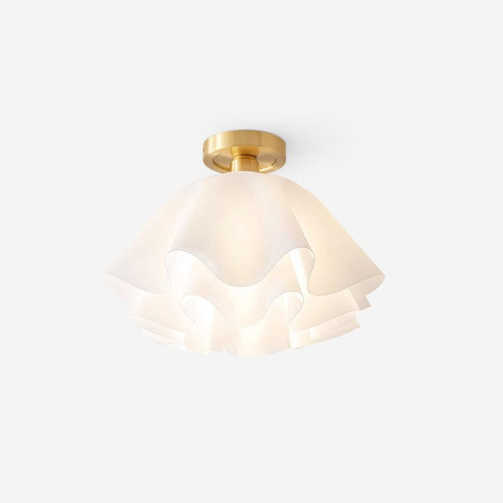 LumiFold: Moderno lampadario a LED con design piegato – Lampada elegante per il soggiorno