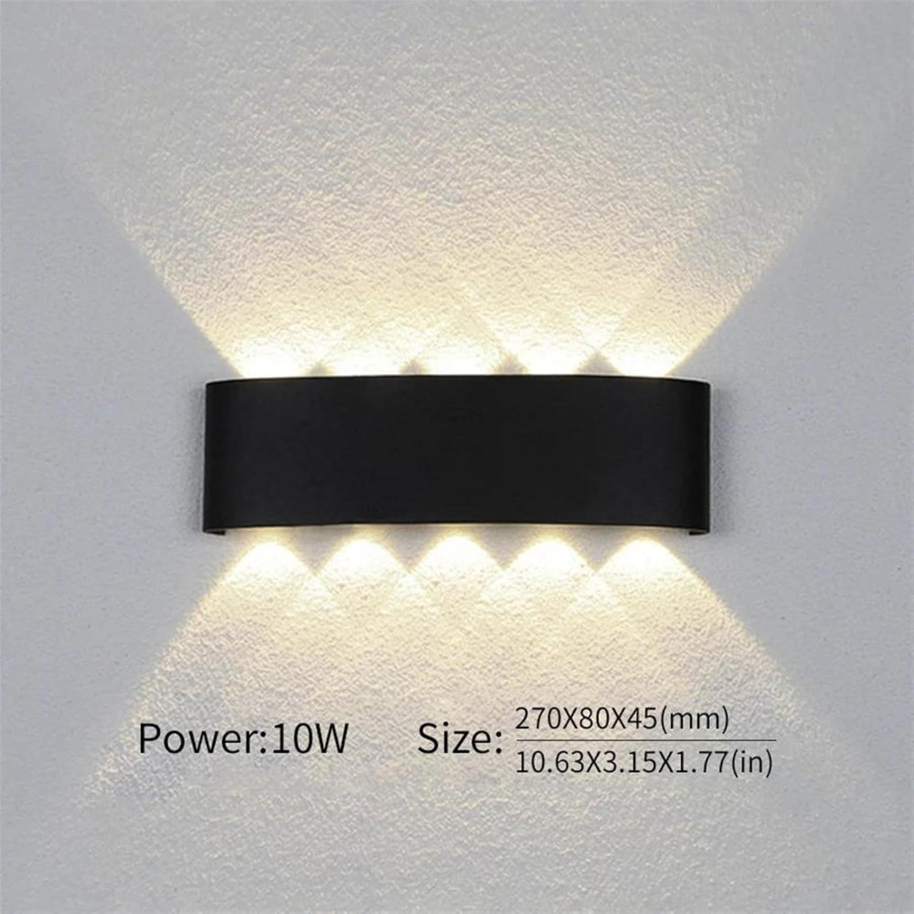 LumiForma: Applique LED per interni ed esterni dal design moderno e minimalista