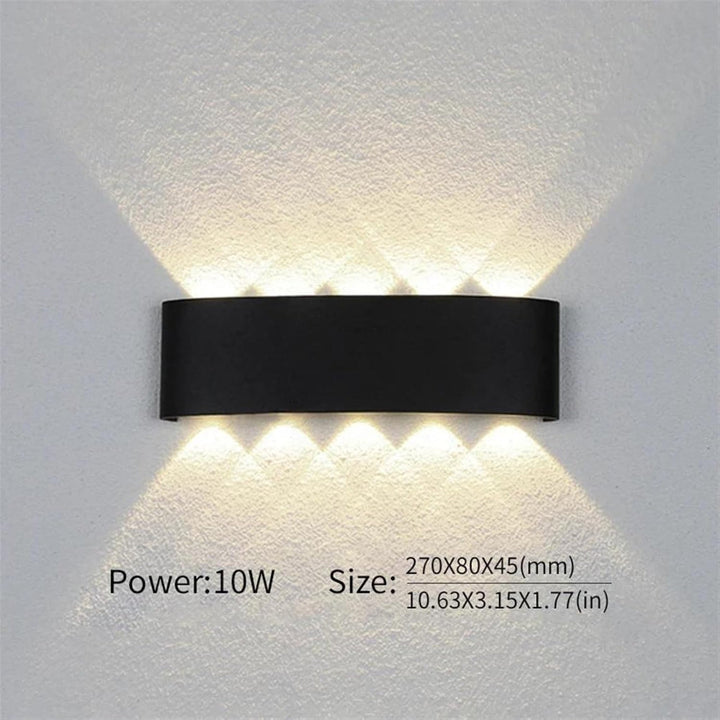 LumiForma: Applique LED per interni ed esterni dal design moderno e minimalista