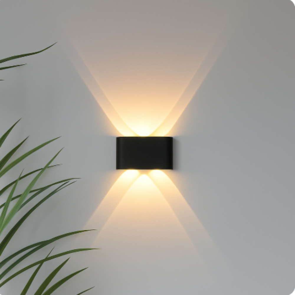 LumiForma: Applique LED per interni ed esterni dal design moderno e minimalista