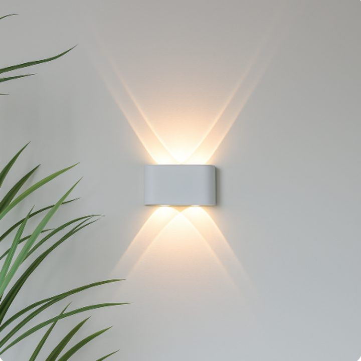 LumiForma: Applique LED per interni ed esterni dal design moderno e minimalista