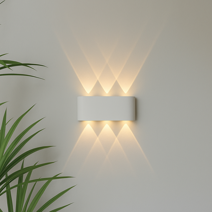 LumiForma: Applique LED per interni ed esterni dal design moderno e minimalista