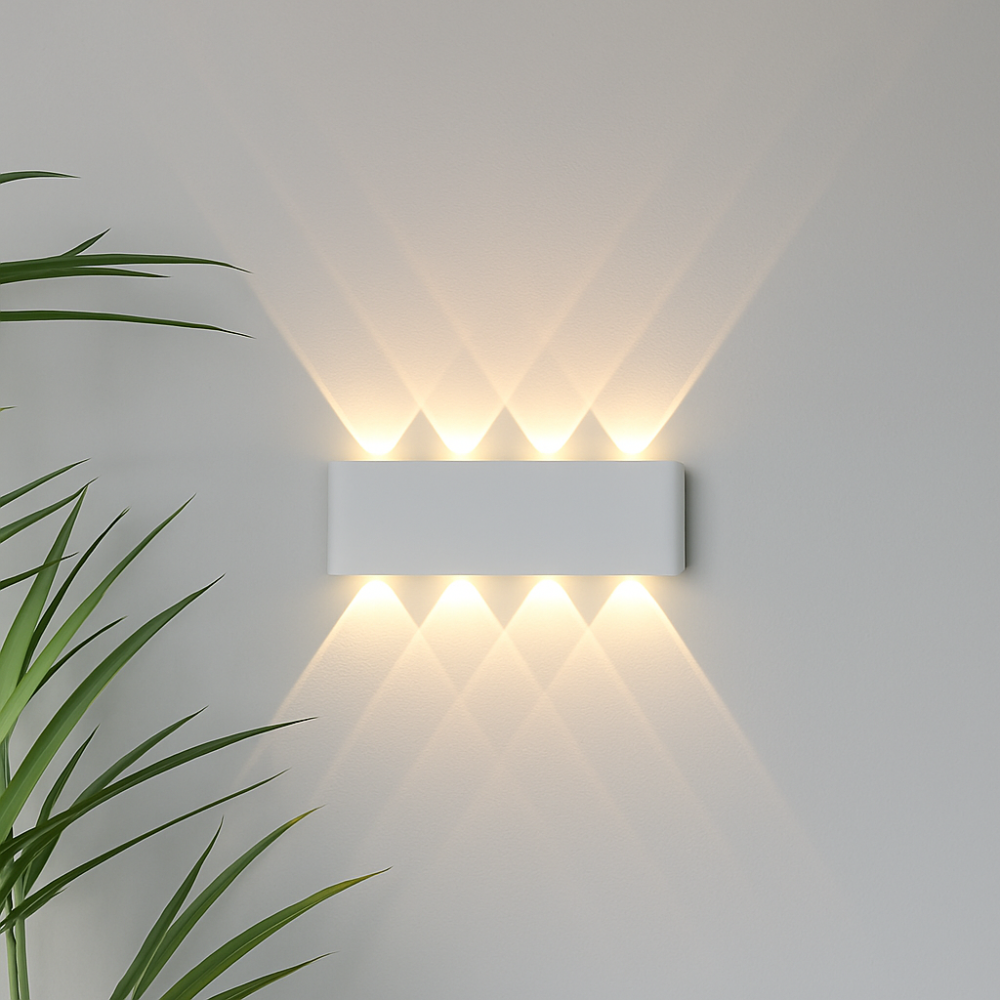 LumiForma: Applique LED per interni ed esterni dal design moderno e minimalista