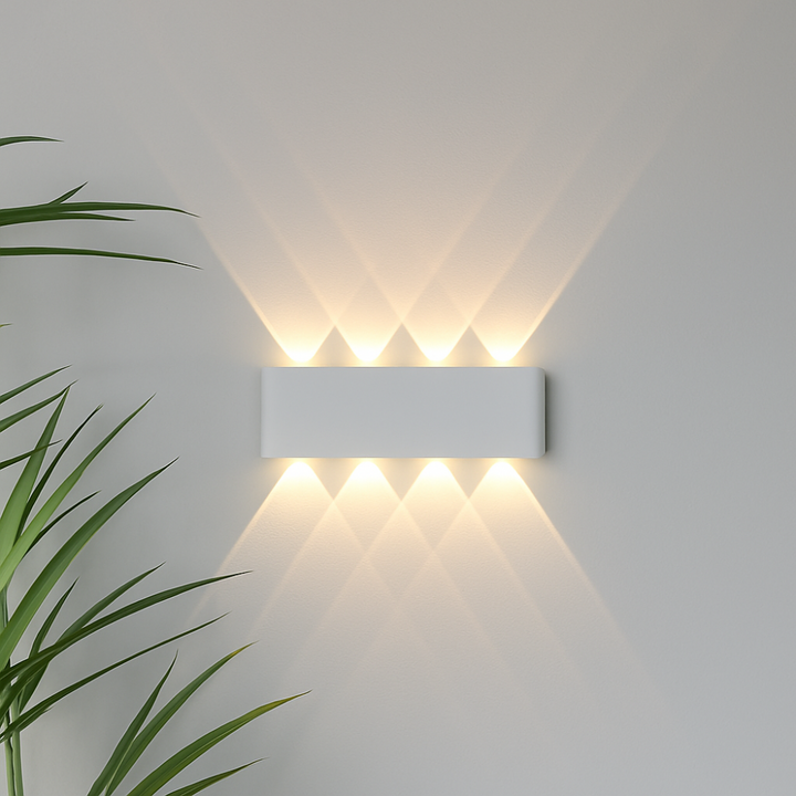 LumiForma: Applique LED per interni ed esterni dal design moderno e minimalista