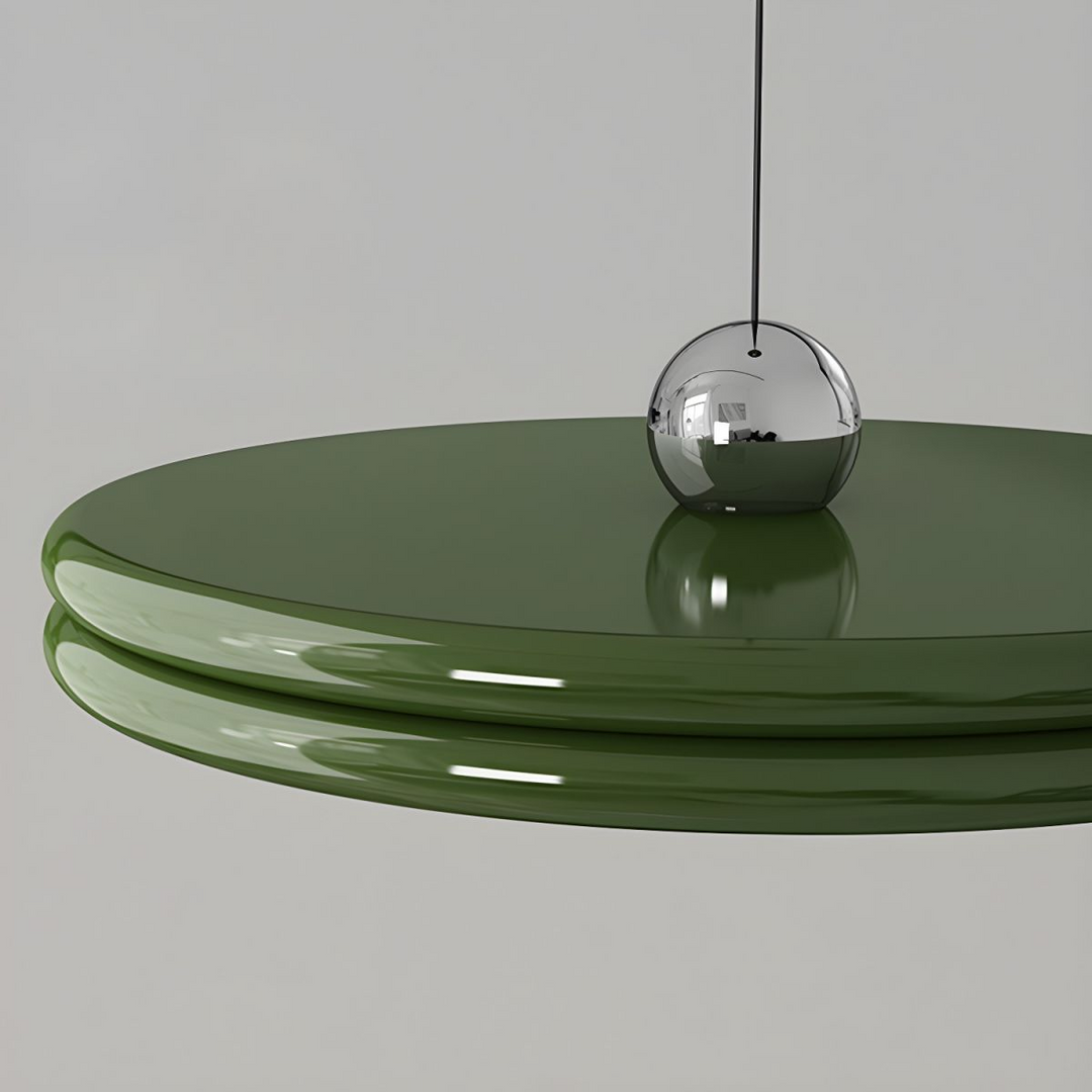 LumiForma: Lampada a Sospensione in Metallo e Acrilico Minimalista con Dimmer Triplo – per Soggiorno e Sala da Pranzo