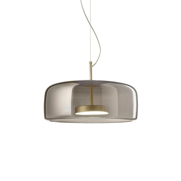 LumiGlas: Elegante lampada a sospensione in vetro – Luce stilosa per soggiorno e sala da pranzo