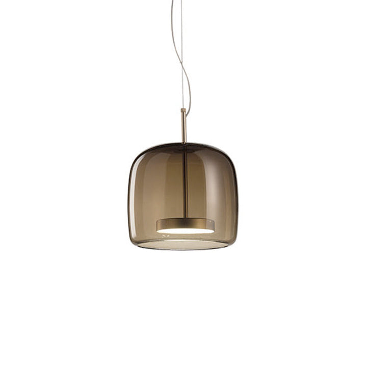 LumiGlas: Elegante lampada a sospensione in vetro – Luce stilosa per soggiorno e sala da pranzo