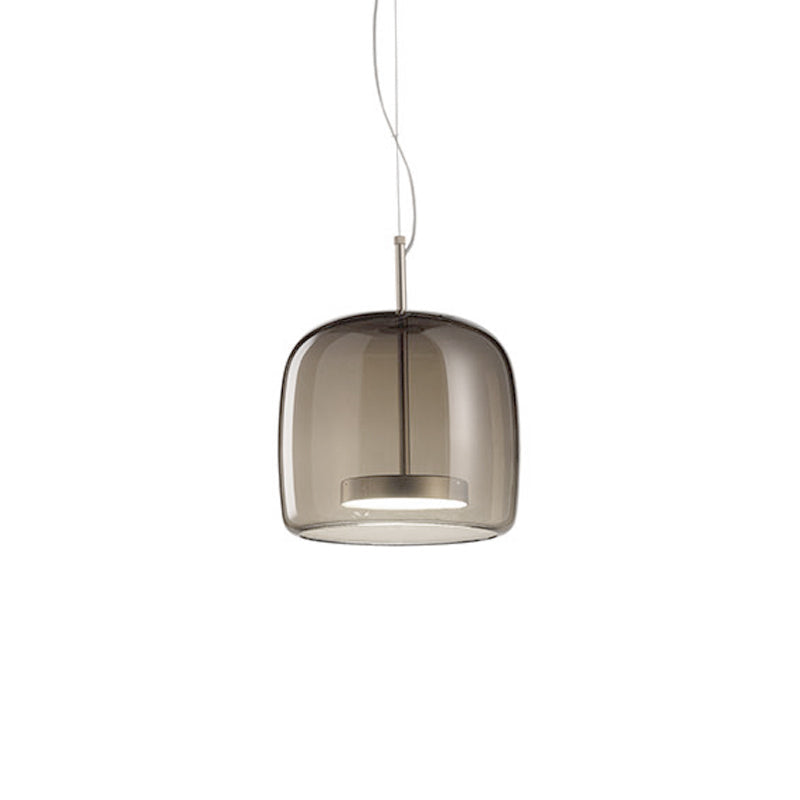 LumiGlas: Elegante lampada a sospensione in vetro – Luce stilosa per soggiorno e sala da pranzo