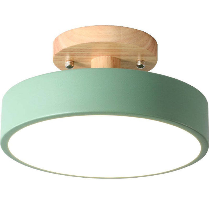 LumiHolz: Moderno lampadario a LED in legno – Luce di design dimmerabile per ufficio e soggiorno