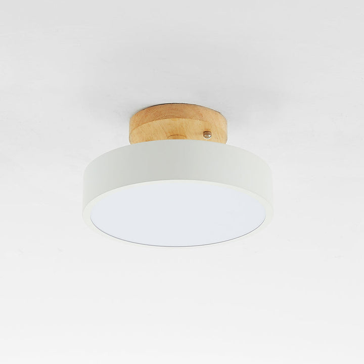 LumiHolz: Moderno lampadario a LED in legno – Luce di design dimmerabile per ufficio e soggiorno
