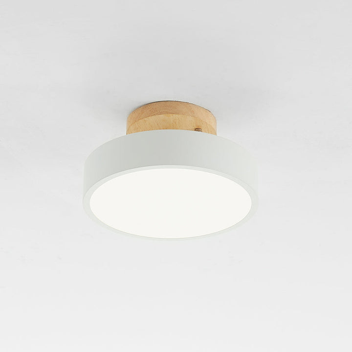 LumiHolz: Moderno lampadario a LED in legno – Luce di design dimmerabile per ufficio e soggiorno