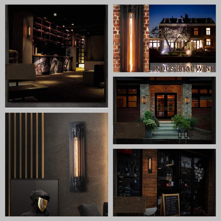 LumiIron: Applique LED senza tempo in metallo con un&