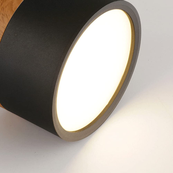 LumiKnot: Lampada da soffitto in legno stile Japandi – Moderna lampada a LED da incasso per soggiorno e corridoio