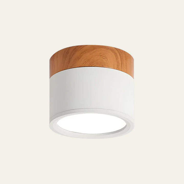 LumiKnot: Lampada da soffitto in legno stile Japandi – Moderna lampada a LED da incasso per soggiorno e corridoio