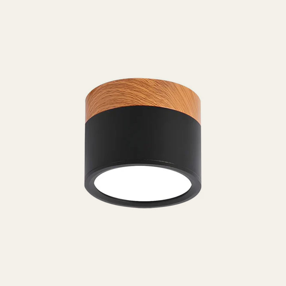 LumiKnot: Lampada da soffitto in legno stile Japandi – Moderna lampada a LED da incasso per soggiorno e corridoio