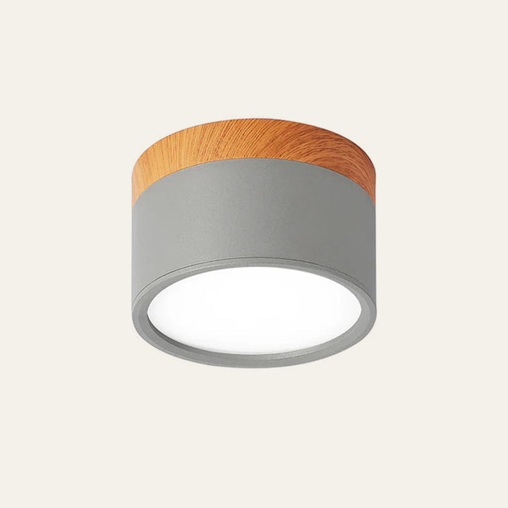 LumiKnot: Lampada da soffitto in legno stile Japandi – Moderna lampada a LED da incasso per soggiorno e corridoio