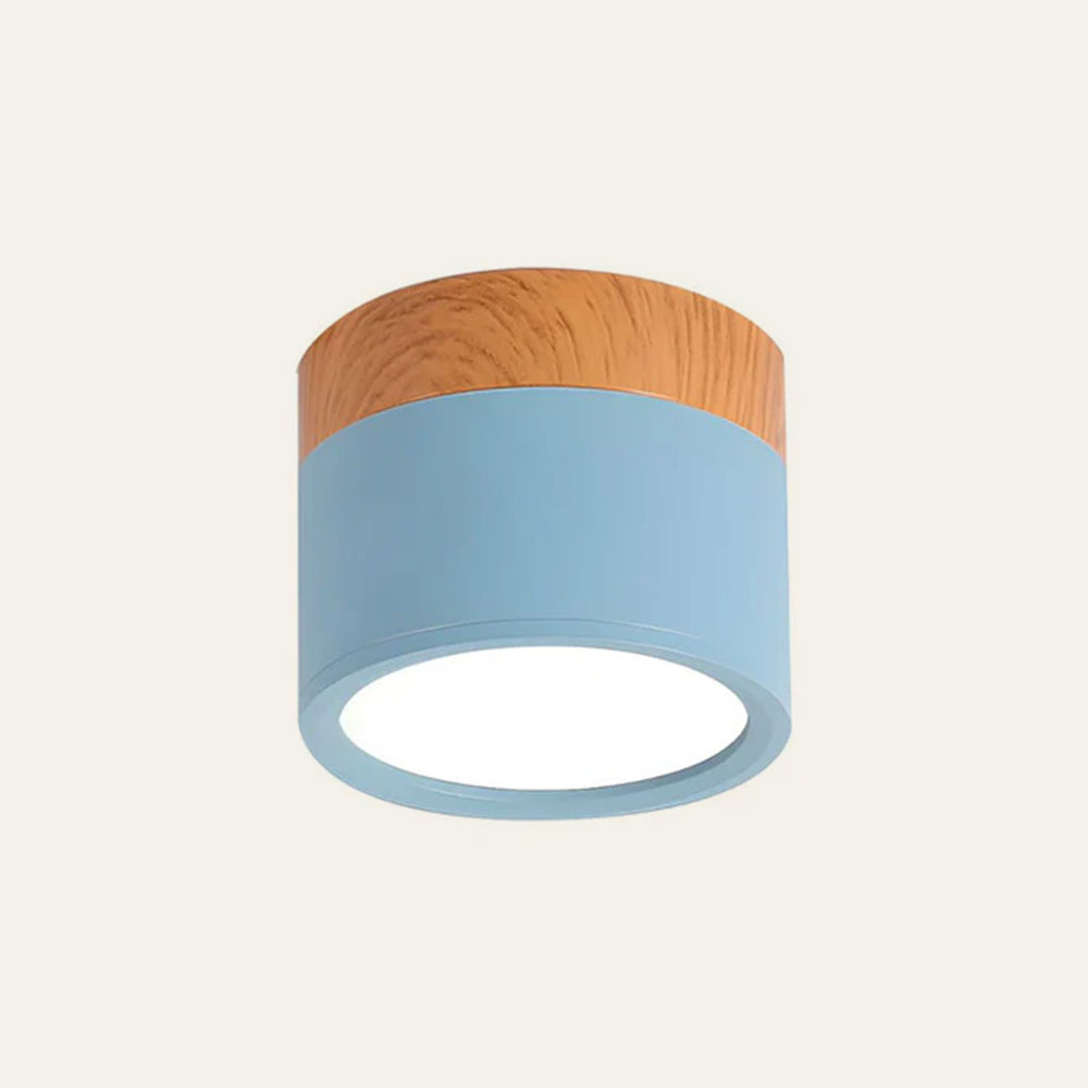 LumiKnot: Lampada da soffitto in legno stile Japandi – Moderna lampada a LED da incasso per soggiorno e corridoio
