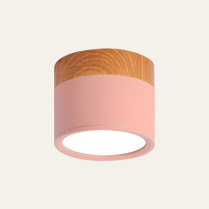 LumiKnot: Lampada da soffitto in legno stile Japandi – Moderna lampada a LED da incasso per soggiorno e corridoio