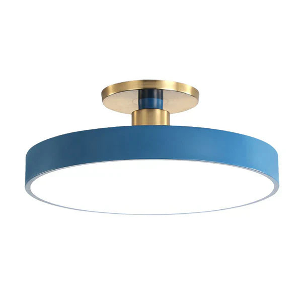 LumiNord: Plafoniera LED rotonda moderna in stile nordico