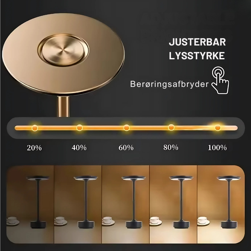 LumiNord™ - Lampada da Tavolo Moderna con Tecnologia Touch