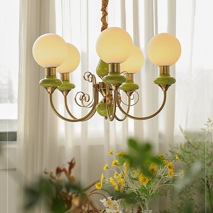 LumiOnyx: Elegante Lampadario in Onice – Lampada a Sospensione Creativa per Soggiorno e Sala da Pranzo