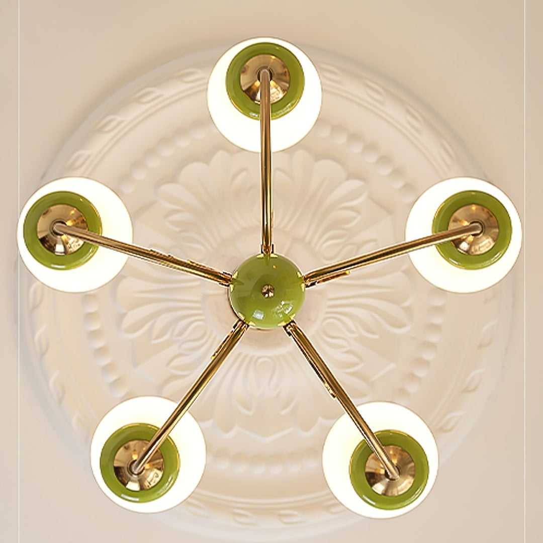 LumiOnyx: Elegante Lampadario in Onice – Lampada a Sospensione Creativa per Soggiorno e Sala da Pranzo