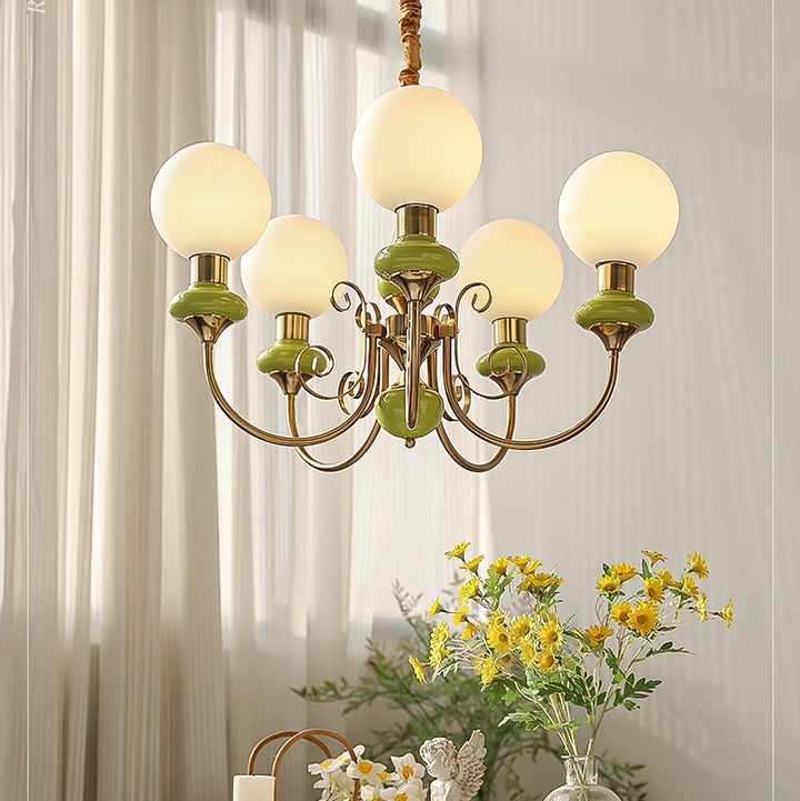 LumiOnyx: Elegante Lampadario in Onice – Lampada a Sospensione Creativa per Soggiorno e Sala da Pranzo