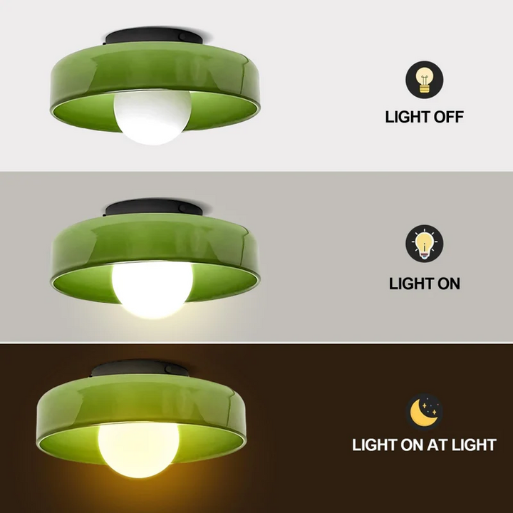 LumiPearl: Applique e Lampada da Soffitto in Vetro – Lampada di Design Moderna in Stile Retro