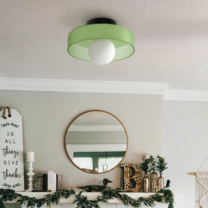 LumiPearl: Applique e Lampada da Soffitto in Vetro – Lampada di Design Moderna in Stile Retro