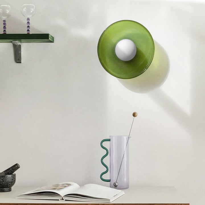 LumiPearl: Applique e Lampada da Soffitto in Vetro – Lampada di Design Moderna in Stile Retro