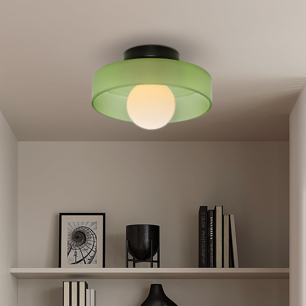 LumiPearl: Applique e Lampada da Soffitto in Vetro – Lampada di Design Moderna in Stile Retro